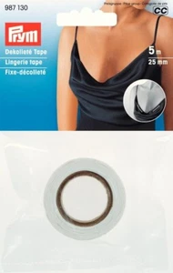 Lingerie Tape For Low Cut Necklines Transparent Double-Sided Tape - Prym 987130 - Picture 1 of 1