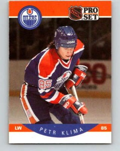 1990-91 Pro Set #86 Petr Klima NM-MT Oilers