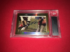 Joe Montana Bill Walsh 2013 Leaf Masterpiece Cut Signature signed 1/1 JSA 49ers