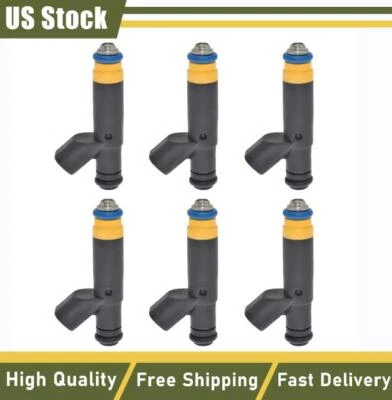 6x Inyectores de combustible YR3Z9F593AA para Ford F-150 Heritage E-150 E-250 1999-2004 4,2 L Foto 1 de 4