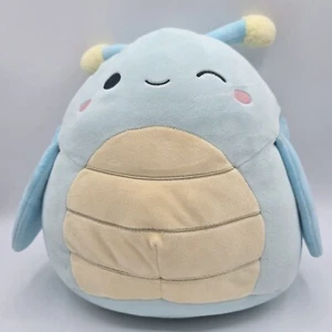 "Malvavisco original Giles The Winking Grasshopper 11"" tamaño mediano azul difuso" - Imagen 1 de 10