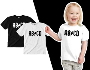 ACDC ABCD KID TODDLER Classic Rock Band Toddler T-shirt Tee New - Picture 1 of 4