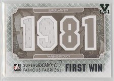 2012-13 ITG Superlative Volume 3 Silver Vault Emerald 1/1 John Vanbiesbrouck 1j8