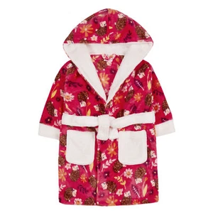 Childrens / Girls Hedgehog Design Dressing Gown / Robe ~ 2-13 Years - Picture 1 of 3