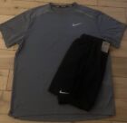 Men?s Nike Miler Tshirt And Shorts