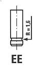 Valve D'admission Freccia R4560/Scr Pour Daf F 900 6.2 1981-1988