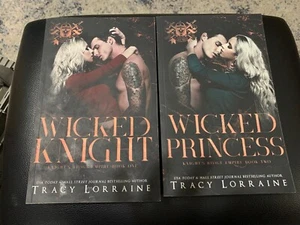 Tracy Lorraine Paperback Books Wicked Knight Wicked Princess Lot Of Two - Bild 1 von 3