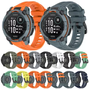Correa deportiva de silicona para reloj inteligente Garmin Instinct 3 solar/amolado 45/50 mm - Imagen 1 de 102