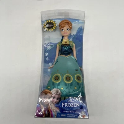 Disney Frozen- BIRTHDAY PARTY ANNA Doll Discontinued As Seen On Frozen Fever