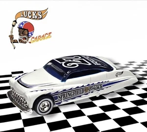 Vintage Hot Wheels Cop Rods Purple Passion Springfield Police White RR 1999 - Picture 1 of 7