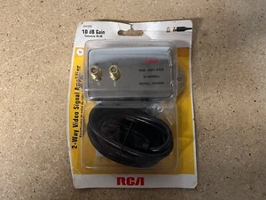 RCA VH100N 10db Audio/Video System Signal Amplifier 2-Way UHF/VHD/FM C80 - Picture 1 of 2