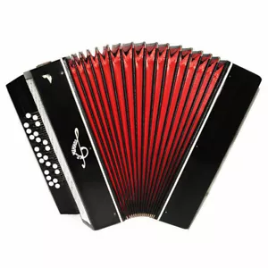 Orchestral Monophone Harmonica Ukrainian Folk Button Accordion Bayan Straps 1753 - Picture 1 of 12