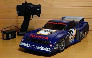 Tamiya 1/10 RC Car Toyota Celica LB Turbo Gr.5 TT-01 with TYPE-E controller Set - Picture 1 of 9