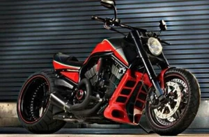 Carenado de barbilla Harley V ROD VROD VRSC V-Rod CAPUCHA PERSONALIZADA NIGHTROD CAPUCHA PERSONALIZADA - Imagen 1 de 4