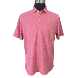 Tommy Bahama Herren rot Space Dye Freizeit Kragen Polo Shirt Gr. Large - Bild 1 von 10