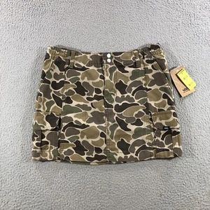 Vans Camo Skirt Women’s XL Green Camouflage Cargo Skate Street wear 1 - Picture 1 of 11