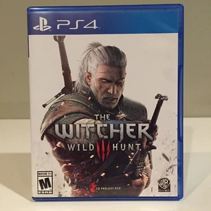 The Witcher 3 Wild Hunt PS4 (w/bonus content & cover sleeve) Complete - LIKE NEW - Picture 1 of 7