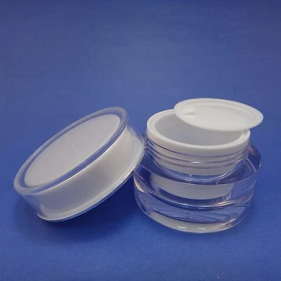 30g Acrylic Plastic Clear Jar Pot Makeup Cream Cosmetic Cream Lotion Container  - Image 1 of 4