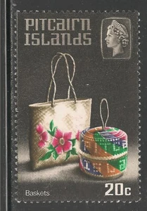 Pitcairn Islands #94 (A19) VF MINT LH - 1968 20c Old and New Woven Baskets - Picture 1 of 1