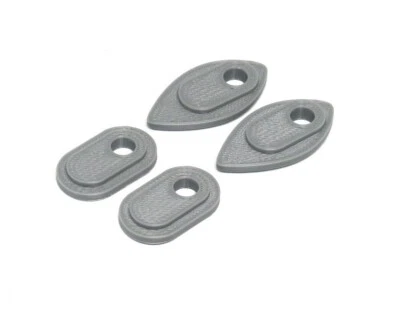 INDICADOR DE GIRO MOTO ADAPTADOR ESPACIADORES PLACAS para Honda CB650F CB 650 F Foto 1 de 3