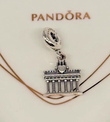 New Genuine Pandora Berlin Germany Exclusive Brandenburg Gate Charm ~791081 - Image 1 of 4