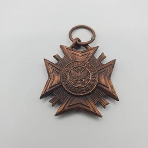 Vintage Veterans Of Foreign Wars of US Medal Missing Ribbon - Free Shipping - Picture 1 of 2
