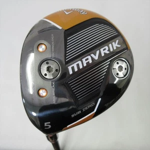 Callaway Fairway Lefty MAVRIK SUBZERO 5W 18° Stiff ALDILA ROGUE WHITE 130 MSI 70 - Picture 1 of 10