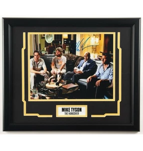 Mike Tyson Signed "The Hangover" 18.5”X22” Framed Photo (Tyson & Beckett) - Picture 1 of 3