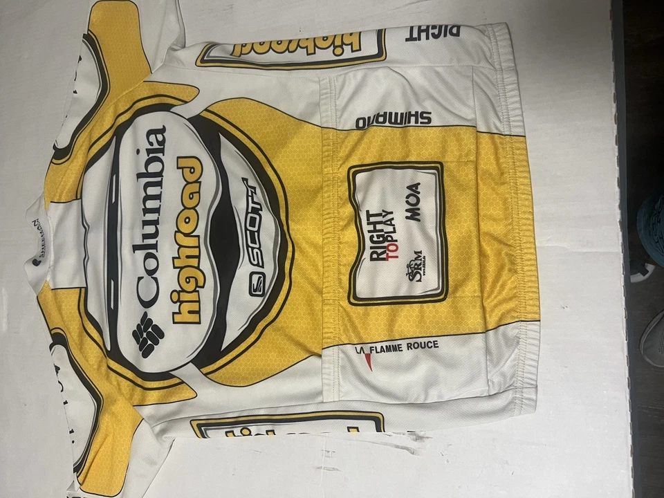 MOA Columbia Highroad UCl Maillot de ciclismo Maglia maillot de ciclismo talla S 50 cm 20A Foto 1 de 4