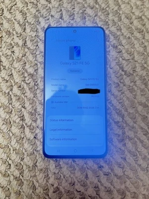 Samsung Galaxy S21 Fe 5G 128GB Graphite Verizon Unlocked - Image 1 of 3