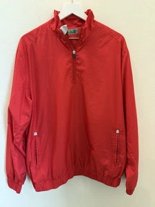 Ben Hogan 1/4 Zip Performance GOLF Pullover Red Mens Medium - Picture 1 of 16
