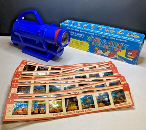 Vintage 1960's Kenner Give-A-Show Projector w/ Slide Set Working Order - Picture 1 of 19
