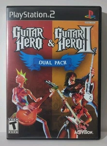 Guitar Hero Dual Pack PS2 PlayStation 2 CIB, BL - Imagen 1 de 12