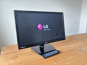 LG 22" LED TV Monitor 22MA33D HD HD HDMI VGA Freeview Altavoces integrados y control remoto - Imagen 1 de 12