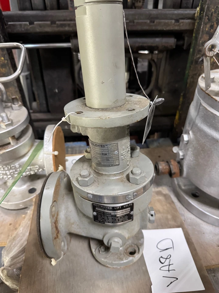 CONSOLIDATED 1" 300 X 2" 150 RELEIF VALVE VA8D WCB  SET PRESS 150 PSI - Image 1 of 4