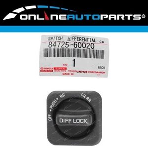 Diff Lock Switch Air E Locker Front Rear for Landcruiser 76 78 79 80 105 Series - Picture 1 of 2