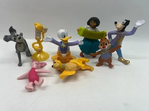 Disney Happy Meal Figuren Konvolut 8 Donald Goofy Ferkel Chip - Bild 1 von 5