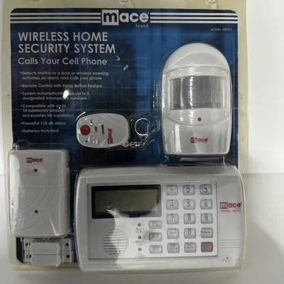 Mace Wireless Home Security System Motion Alert  Security Alarm Kit #80355 New - Image 1 of 4