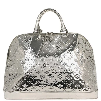 Louis Vuitton Silver Monogram Miroir Alma GM Handbag M95273 FL1006 125429 - Image 1 of 4