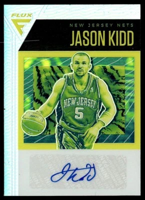 2020-21 Flux Silver Prizms Autographs Jason Kidd Auto Phoenix Suns #FLS-JKD - Image 1 of 2