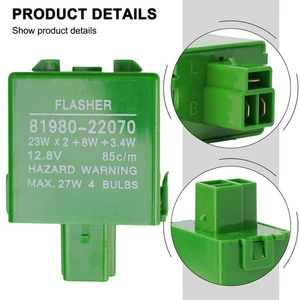 Turn Signal Flasher Relay For Toyota 198388 Pickup & For 4Runner & For Corolla - Picture 1 of 21
