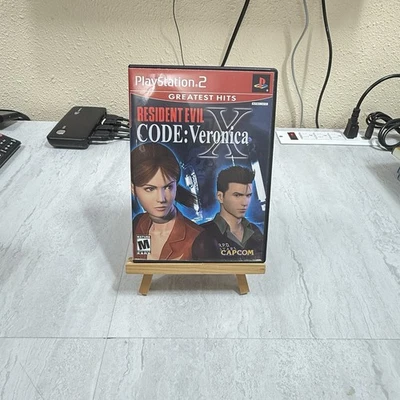 Resident Evil Code: Veronica X (Sony PlayStation 2 PS2) полный комплект как новый в коробке - Изображение 1 из 4