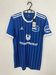 NWT HAMBURG 2022/2023 AWAY FOOTBALL SHIRT ADIDAS JERSEY SIZE S ADULT - Picture 1 of 9