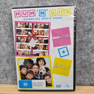 Love Actually + The Little Rascals DVD    Mum N Bub - New Sealed - image 1 of 3