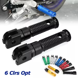 Front Foot Peg Footrest Pedal Adapter For YAMAHA FZ07 FZ6R FZ1 FZS 1000N/S Fazer - Picture 1 of 24