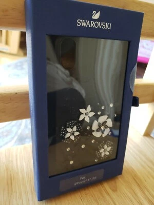 Swarovski Case BUMPER FOR IPHONE X / XS  with Crystals Black.  - Image 1 of 4