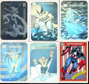 1990 IMPEL MARVEL UNIVERSE COMICS SET 1-162 PLUS 5 HOLOGRAMS - Picture 1 of 2