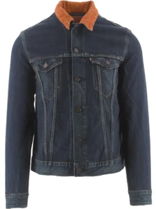 Chaqueta de mezclilla Levi para hombre azul marino - Imagen 1 de 5