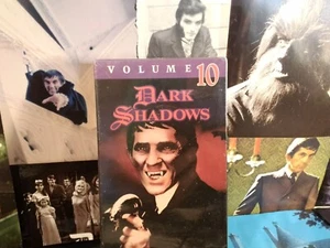 DARK SHADOWS-V.10 VHS TV SERIES SUSPENSE HORROR CREATURES MONSTERS - Imagen 1 de 9