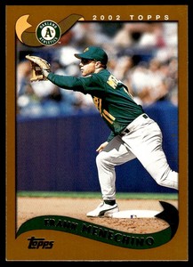 2002 Topps Frank Menechino Oakland Athletics #39